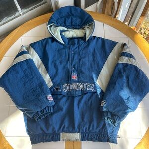 Vintage Starter Dallas Cowboys NFL Pro Line Jacket Large 90s